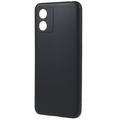 Motorola Moto E13 Anti-Fingeraftryk Mat TPU Cover - Sort