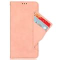 Motorola Moto G24 Power/G04/E14 Pung Cover med Kortholder - Pink