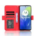 Motorola Moto G24 Power/G04/E14 Pung Cover med Kortholder - Rød