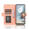 Motorola Moto G34 Pung Cover med Kortholder - Pink