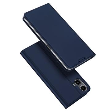 Motorola Moto G34 Dux Ducis Skin Pro Flip Cover - Blå