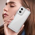 Motorola Moto G35 Anti-Shock Hybrid Cover - Gennemsigtig