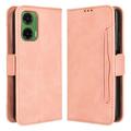 Motorola Moto G35 Kortholder Pung Etui - Pink