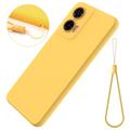 Motorola Moto G35 Liquid Silikone Cover med Strop