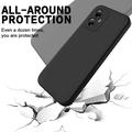 Motorola Moto G64 Liquid Silikone Cover med Strop - Sort