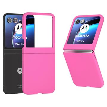 Motorola Razr 50 Plastik Cover - Hot Pink