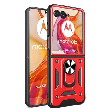 Motorola Razr 50 Ultra Hybrid Cover med Ring Holder