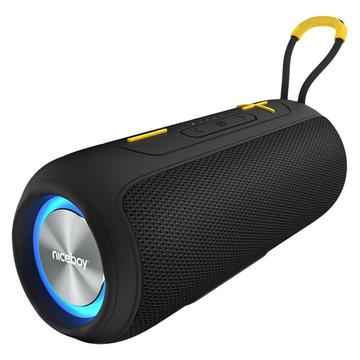 Niceboy Raze Supersonic XL Bluetooth-højttaler med FM-radio - Sort