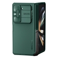 Samsung Galaxy Z Fold5 Nillkin CamShield Fold Hybrid Cover med Stativ - Grøn