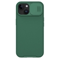 iPhone 15 Nillkin CamShield Pro Hybrid Cover - Grøn