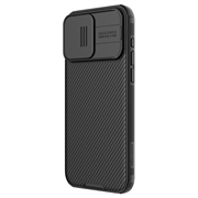 iPhone 15 Pro Nillkin CamShield Pro Hybrid Cover - Sort