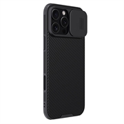 iPhone 16 Pro Nillkin CamShield Pro Hybrid Cover - Sort