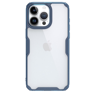 iPhone 15 Pro Nillkin Nature TPU Pro Hybrid Cover - Blå