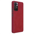 Nillkin Qin Xiaomi Redmi Note 11T 5G/Poco M4 Pro 5G Flip Cover - Rød