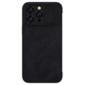 Nillkin Qin Pro iPhone 14 Pro Max Flip Cover - Sort