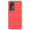 Nillkin Super Frosted Shield Pro Xiaomi Redmi K50 Ultra Hybrid Cover - Rød