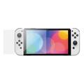 Nintendo Switch OLED PanzerGlass Standard Fit AntiBacterial Skærmbeskyttelse - Gennemsigtig