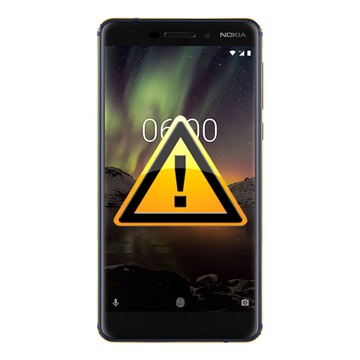 Nokia 6.1 Opladerforbindelse Flex Kabel Reparation