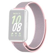 Samsung Galaxy Fit3 Nylonrem med Velcrolukning - Pink