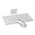 Omoton KB088/BM001 trådløs mus- og tastaturkombination til iPad/iPhone - sølv