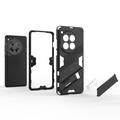 OnePlus 12 Armor Series Hybrid Cover med Stand - Sort