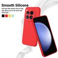 OnePlus 12 Liquid Silikone Cover med Strop - Rød