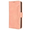 OnePlus 12R/Ace 3 Pung Cover med Kortholder - Pink