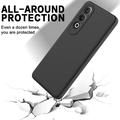 OnePlus Nord CE4/Ace 3V Liquid Silikone Cover med Strop - Sort