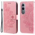 OnePlus Nord CE4 Lite/Oppo K12x Mandala Series Etui med Pung - Pink