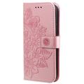 OnePlus Nord CE4 Lite/Oppo K12x Mandala Series Etui med Pung - Pink