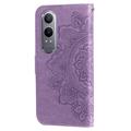 OnePlus Nord CE4 Lite/Oppo K12x Mandala Series Etui med Pung - Lilla