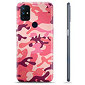 OnePlus Nord N10 5G TPU Cover - Pink Camouflage