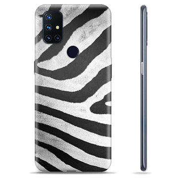 OnePlus Nord N10 5G TPU Cover - Zebra