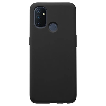 Anti-Fingeraftryk Mat OnePlus Nord N100 TPU Cover - Sort