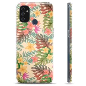 OnePlus Nord N100 TPU Cover - Lyserøde Blomster