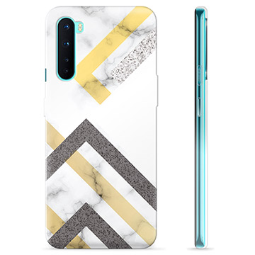 OnePlus Nord TPU Cover - Abstrakt Marmor