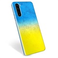 OnePlus Nord TPU Cover Ukrainsk Flag - Tofarvet