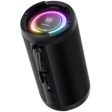 Onikuma L20 Bærbar vandtæt Bluetooth-højttaler med dynamisk RGB-lys