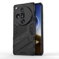 Oppo Find X7 Ultra Armor Series Hybrid Cover med Stand - Sort