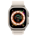 Apple Watch Ultra/8/SE (2022)/7/SE/6/5/4 Alpine Loop-rem MQE73ZM/A - 49mm, 45mm, 44mm - L (Open Box - Fantastisk stand) - Stjerneskær