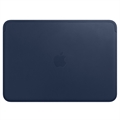 MacBook 12" 2015-2017 Apple Læder Sleeve MQG02ZM/A - Midnatsblå