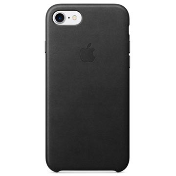 iPhone 7 / iPhone 8 Apple Læder Cover MQH92ZM/A - Sort