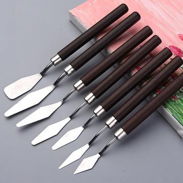 Malerknive / Paletknive til Hobby & Oliemaling - 7 Stk.