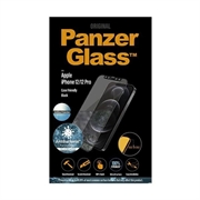 iPhone 12/12 Pro PanzerGlass E2E Case Friendly Skærmbeskyttelse Hærdet Glas - Sort Kant