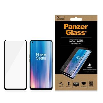 OnePlus Nord CE 2 5G PanzerGlass Case Friendly Skærmbeskyttelse Hærdet Glas - Sort Kant