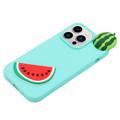 3D Cartoon iPhone 14 Pro Max TPU Cover - Vandmelon