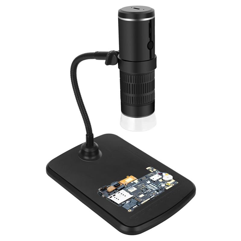 WiFi Mikroskop med Genopladeligt Batteri F210 - 50-1000x