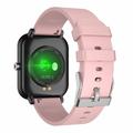 Premium Sports Smartwatch MX09 - BLE 5.0, 1.7" - Pink