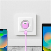 Puro MiniPro GaN USB-C-vægoplader - 20W - Pink