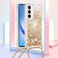 Samsung Galaxy A35 Quicksand Series TPU Cover - Guld